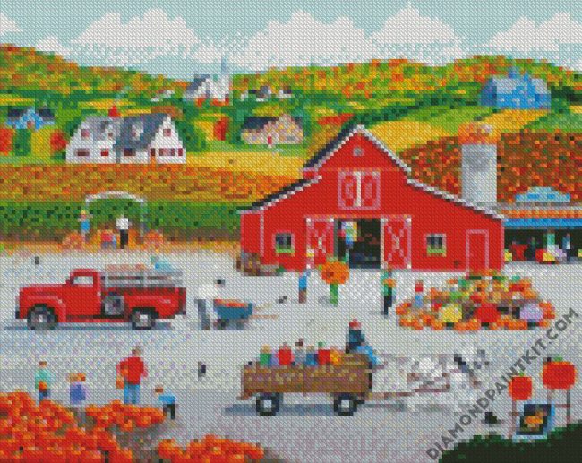 Autumn Harvest diamond painting