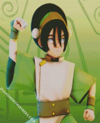 Avatar Toph Beifong diamond painting