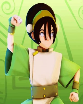 Avatar Toph Beifong diamond painting