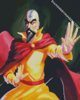 Avatar Tenzin diamond painting