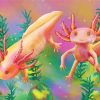 Axolotl Art diamond painting