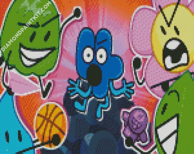 BFB Cartoon diamond painting