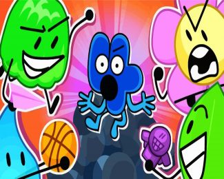 BFB Cartoon diamond painting