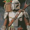 Baby Yoda Mandalorian Movie diamond paintings