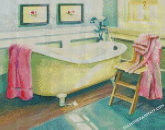 Bathtub Art diamond paintings