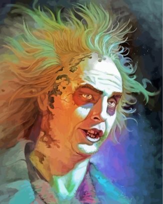 Beetlejuice Movie diamond painting