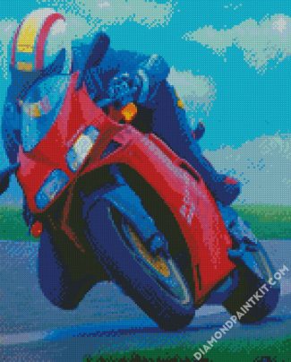 Bike Race diamond painting