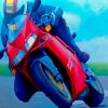 Bike Race diamond painting