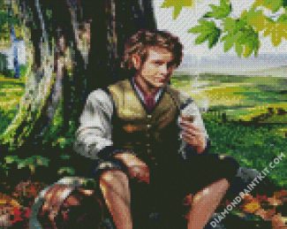 Bilbo Character diamond paintings