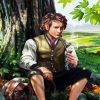 Bilbo Character diamond painting