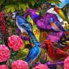 Birds And Flowers diamond painting