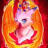 Biyomon digimon anime diamond painting