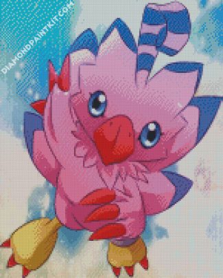 Biyomon digimon diamond paintings