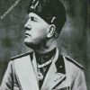 Black And White benito mussolini diamond paintings