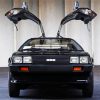 Black Delorean Vehicle diamond painting