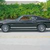 Black Ford Mustang diamond painting