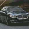 Black Lincoln Car diamond painting