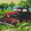 Black Rusty Car diamond painting