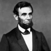 Black And White Abraham Lincoln diamond painting