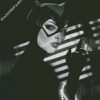 Black and White Catwoman diamond paintings