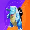 Blastoise Pokemon Unite Online Game diamond painting