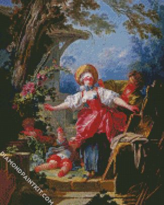 Blind Man's Bluff Fragonard diamond painting