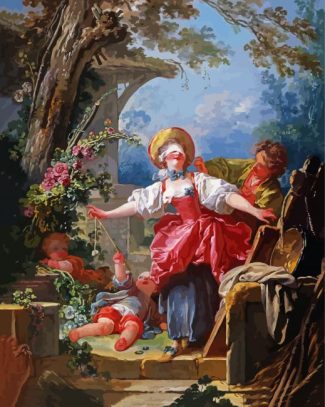 Blind Man's Bluff Fragonard diamond painting