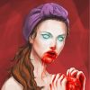 Bloody Witch Art diamond painting