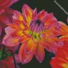 Blooming Dahlia Art diamond painting