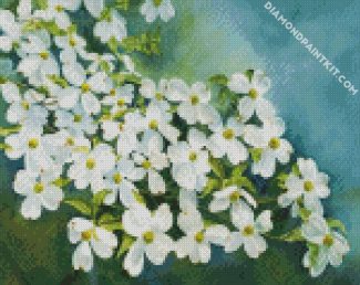 Blooming Dogwood diamond paintings