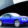 Blue Bentley Car diamond painting