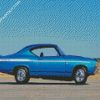 Blue Chevrolet Muscle diamond paintings