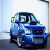 Blue Subaru Sportcar diamond painting