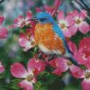 Bluebird On Dogwood diamond paintings