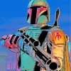 Boba Fett Mandalorian diamond painting