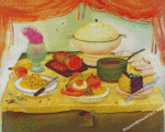 Botero Still Life diamond paintings