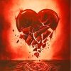 Broken Heart diamond painting