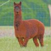 Brown Alpaca diamond paintings