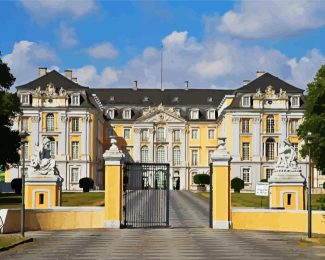 Bruhl Castle Cologne diamond painting