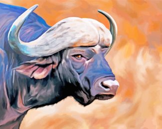 Buffalo Head diamond painting