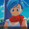 Bulma dragon ball anime diamond paintings