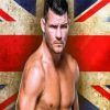 Champion Micheal Bisping diamond painting