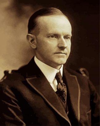 Calvin Coolidge diamond painting