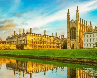 Cambridge University diamond painting