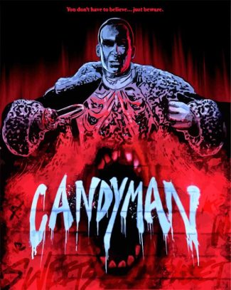 Candyman Horror Movie diamond painting