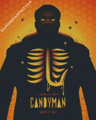 Candyman Illustration diamond paintings