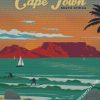 Cape Town South Africa Poster diamond paintings