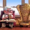 Carl Fredricksen Up Movie diamond painting