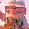 Carl Fredricksen diamond painting