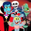 Cartoon Vampires diamond painting